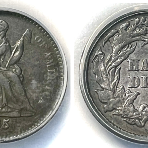 1865-S 5C EF40 ANACS#4894393