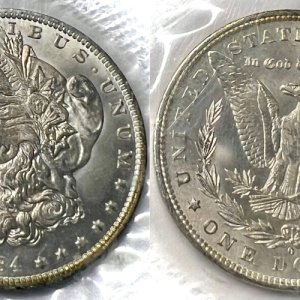 1884-O $1 MS62 GSA Softpack NGC #2921290001