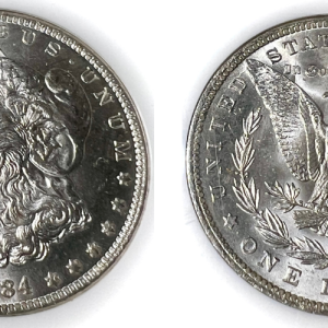 1884-O $1 MS64 NGC #3080624001