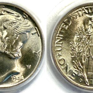 1944-D 10C MS67FB PCGS #60078523