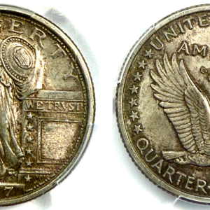 1917 TYPE 1 25C MS62FH PCGS#50708394