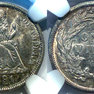 1891 10C MS-62 NGC#4189859006
