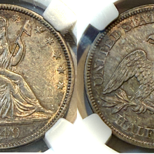 1849 50C MS62 NGC#3462103017