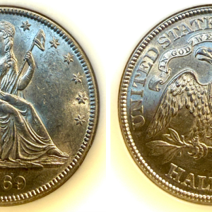 1869 50C MS60 NGC#549304001