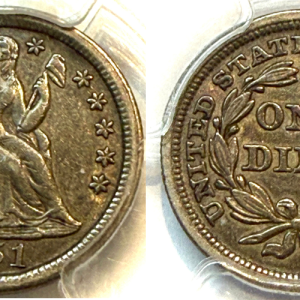 1851 10C XF45 PCGS#84755288