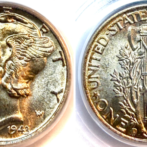 1943-D 10C MS67FB PCGS #03819021