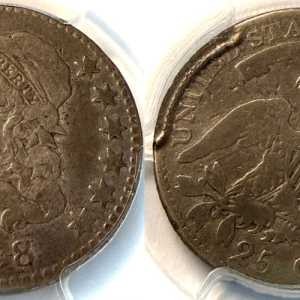 1818 25C B-8, VG Detail PCGS#56568011